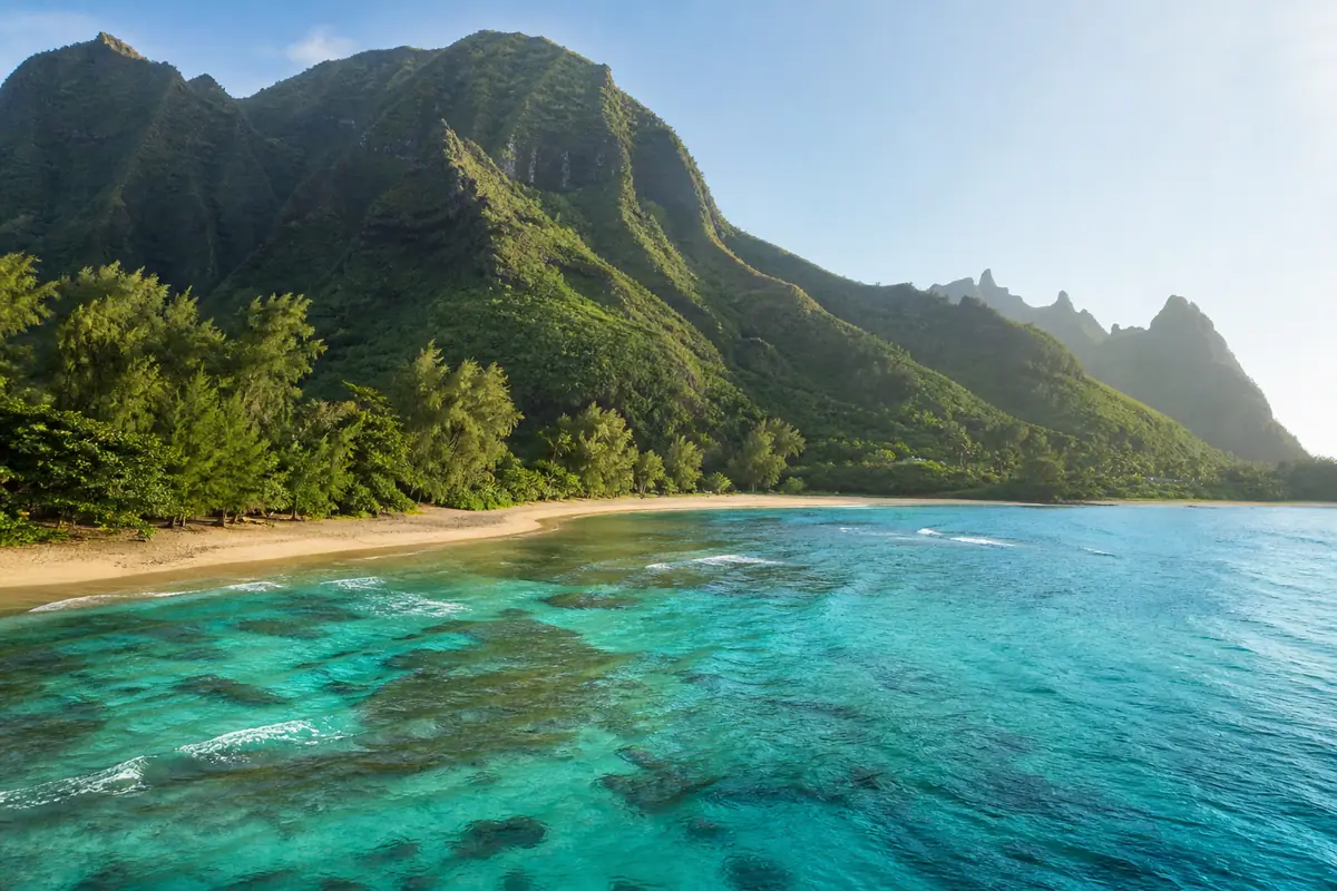 Hāʻena State Park and Keʻe Beach on Kauaʻi