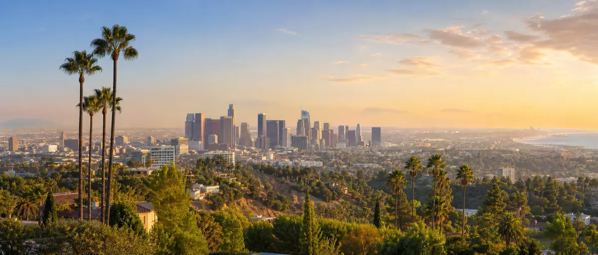Los Angeles travel scene