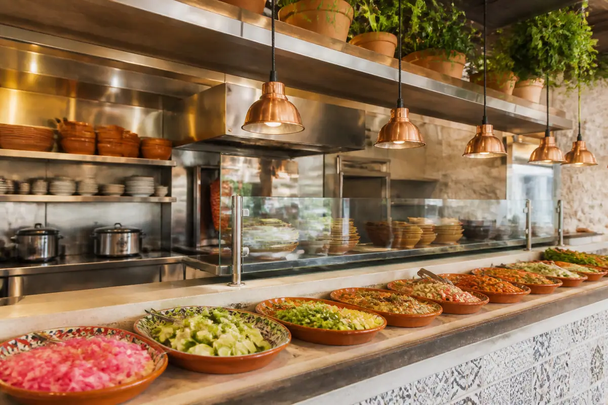 Photoreal view of Mayan Street Food in Louisville