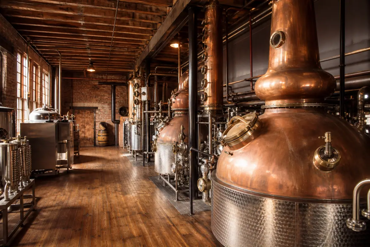 Photoreal view of Kentucky Peerless Distilling Co. Tour in Louisville