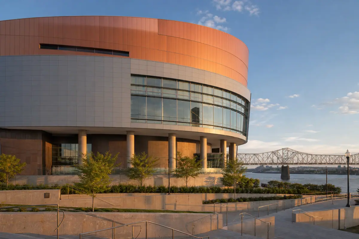 Photoreal view of Muhammad Ali Center in Louisville