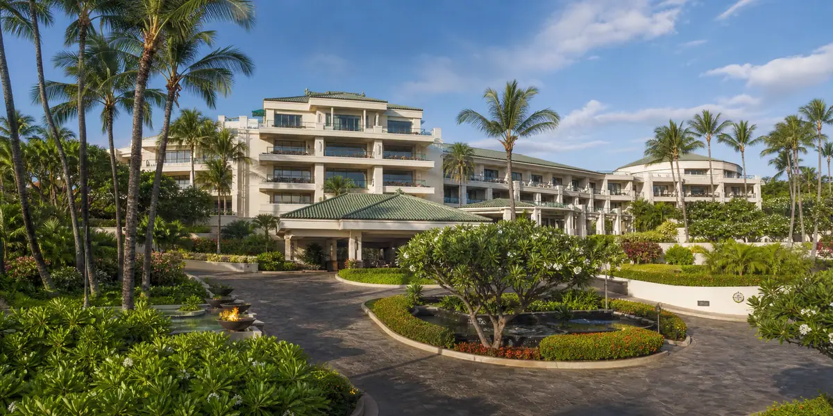 Photoreal exterior of Four Seasons Resort Maui at Wailea