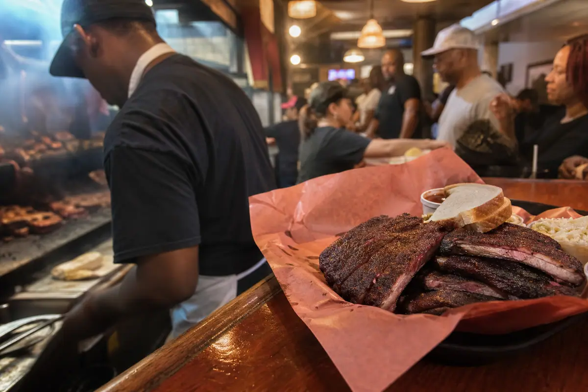 Photoreal view of Central BBQ in Memphis