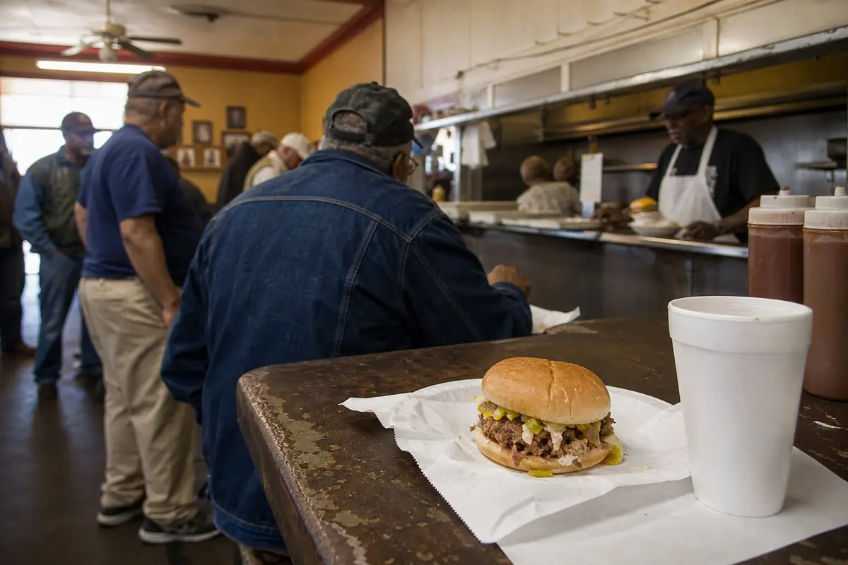 Photoreal view of Payne's Bar-B-Q in Memphis