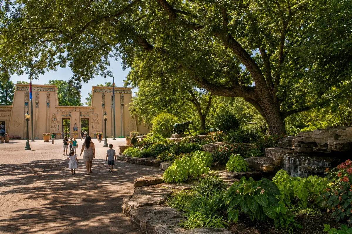 Photoreal view of Memphis Zoo in Memphis