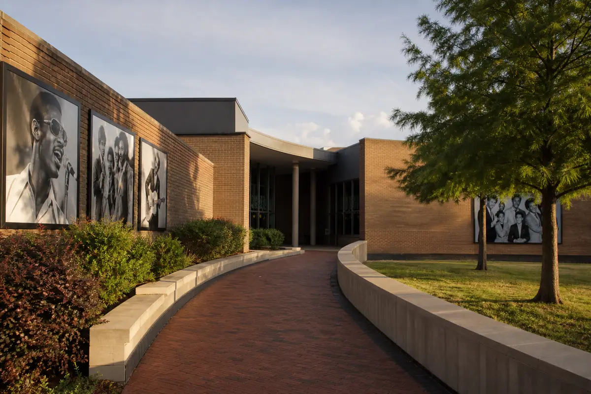 Photoreal view of Stax Museum of American Soul Music in Memphis