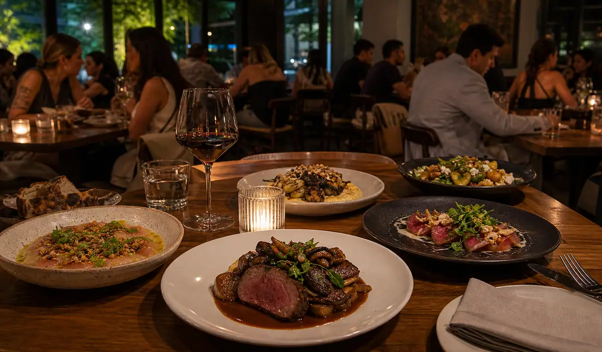 Photoreal dining or food scene representing Ariete in Miami