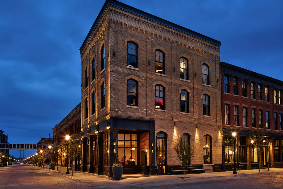 Photoreal view of Kimpton Journeyman Hotel in Milwaukee