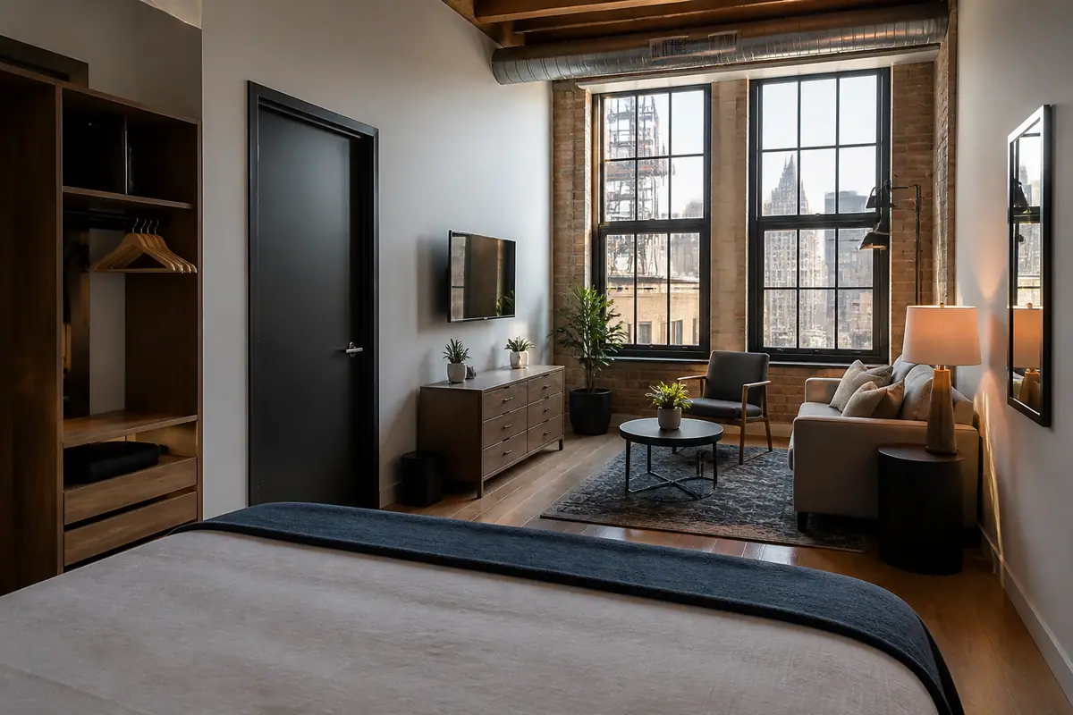 Photoreal view of Saint Kate - The Arts Hotel in Milwaukee