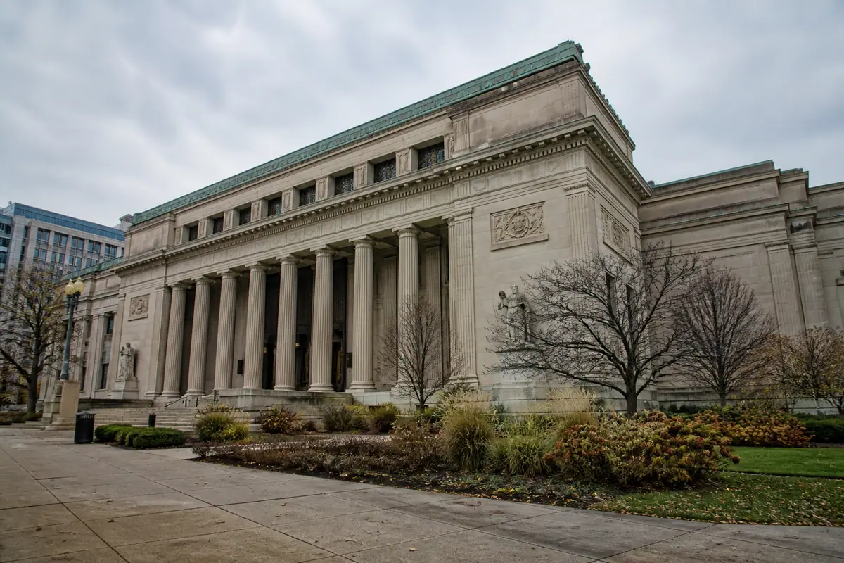 Photoreal view of Milwaukee Public Museum in Milwaukee