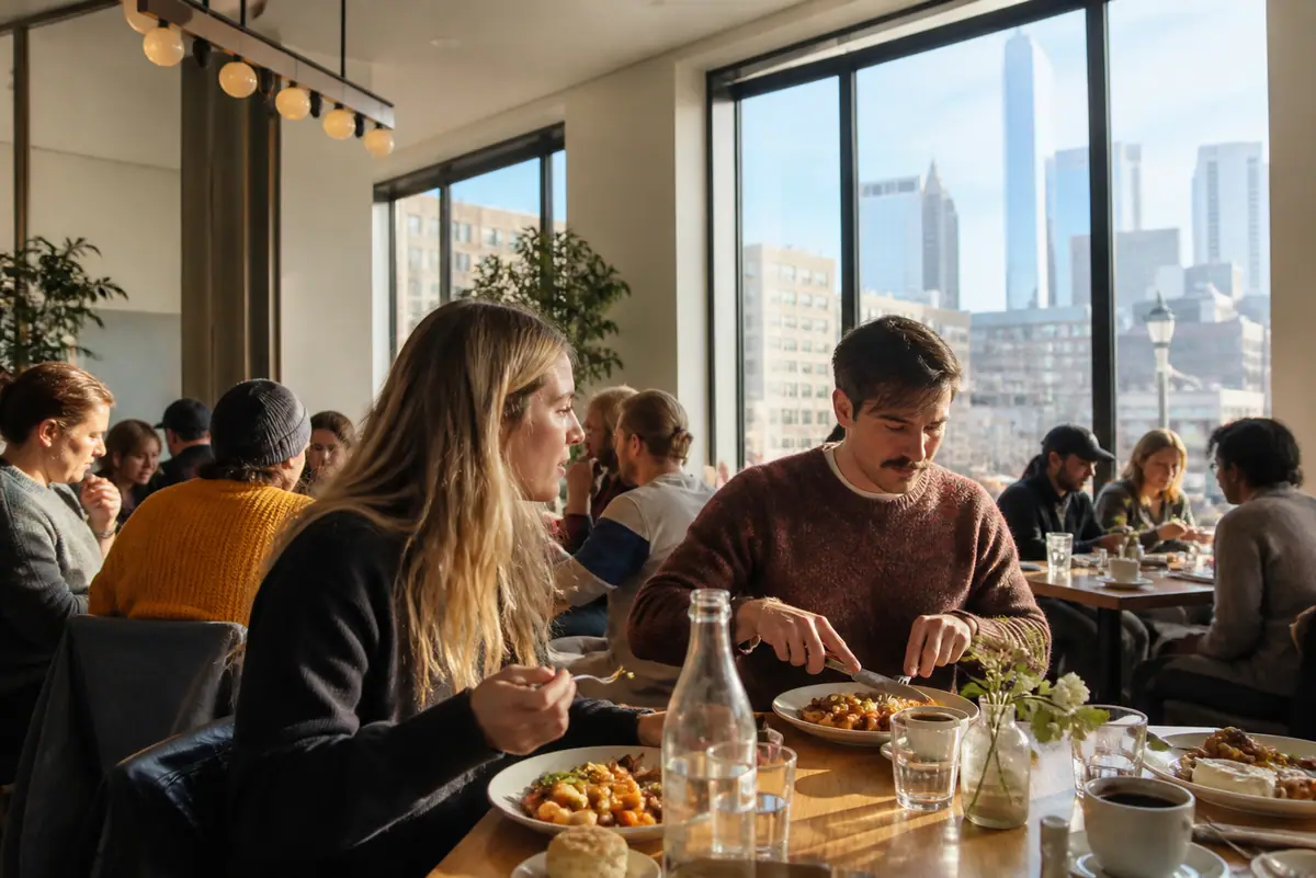 Photoreal view of Hen House Eatery in Minneapolis