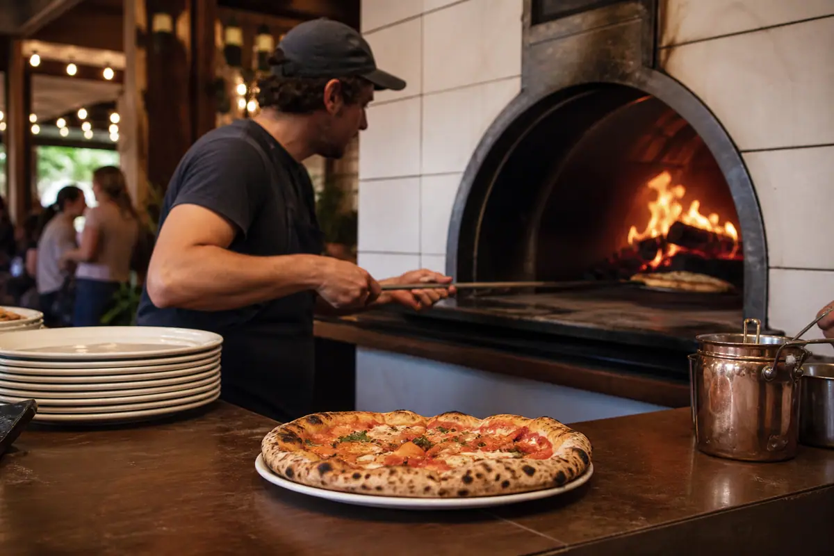 Photoreal view of Red Wagon Pizza Company in Minneapolis