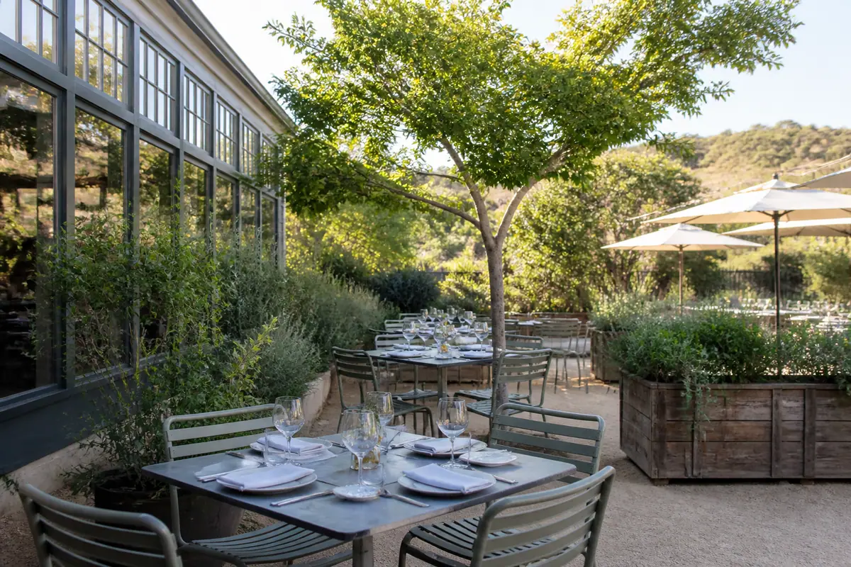 Photoreal travel-editorial view of Sam's General Store in Napa Valley, California