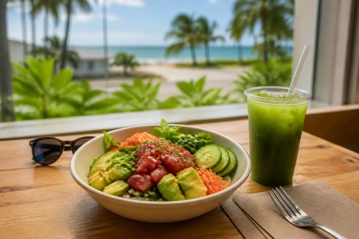 Photoreal travel-editorial view of The Bowl in Naples, Florida