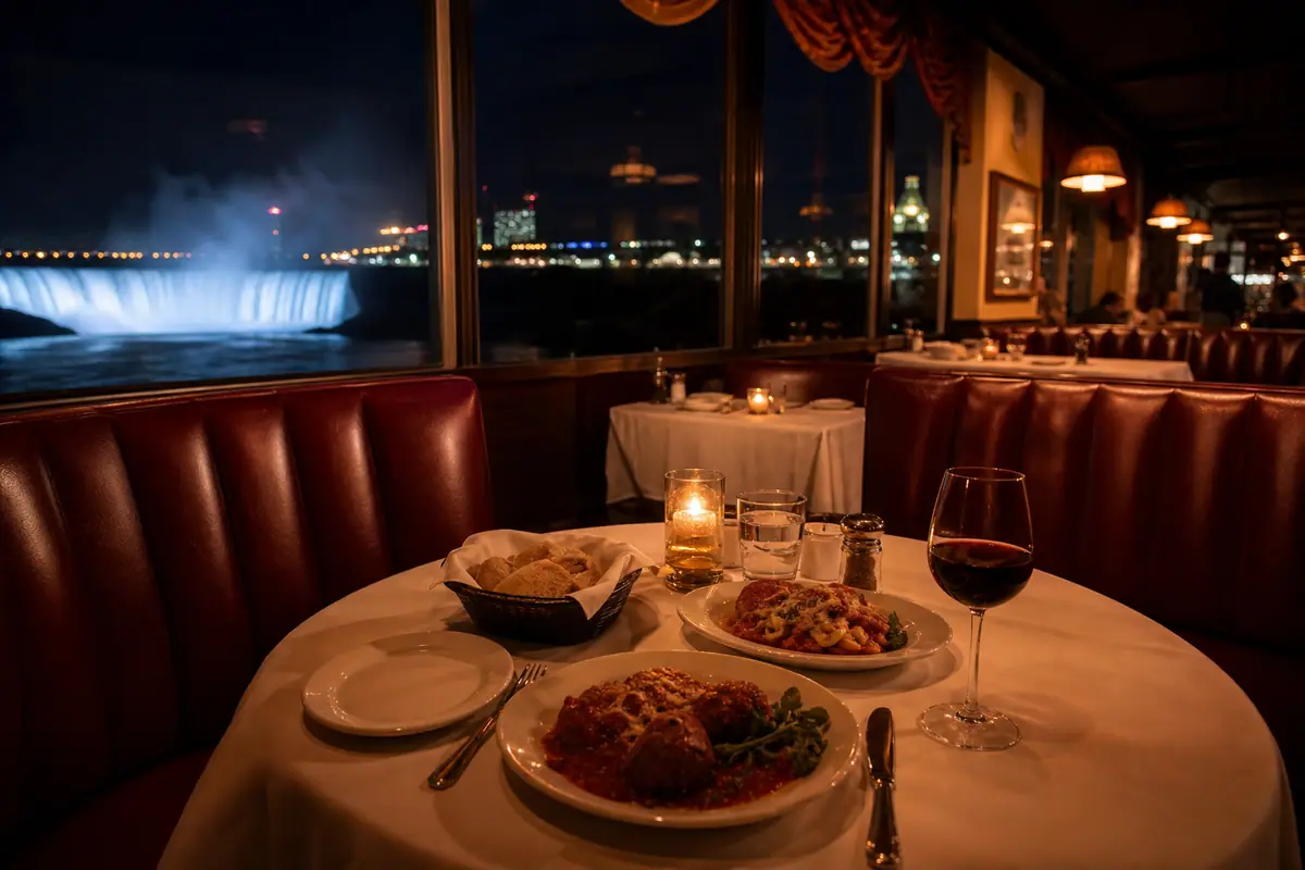Photoreal view of Fortuna’s Restaurant in Niagara Falls, New York