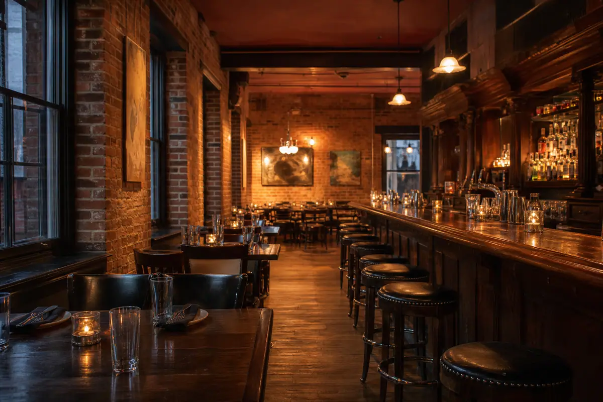 Photoreal view of The Griffon Gastropub in Niagara Falls, New York