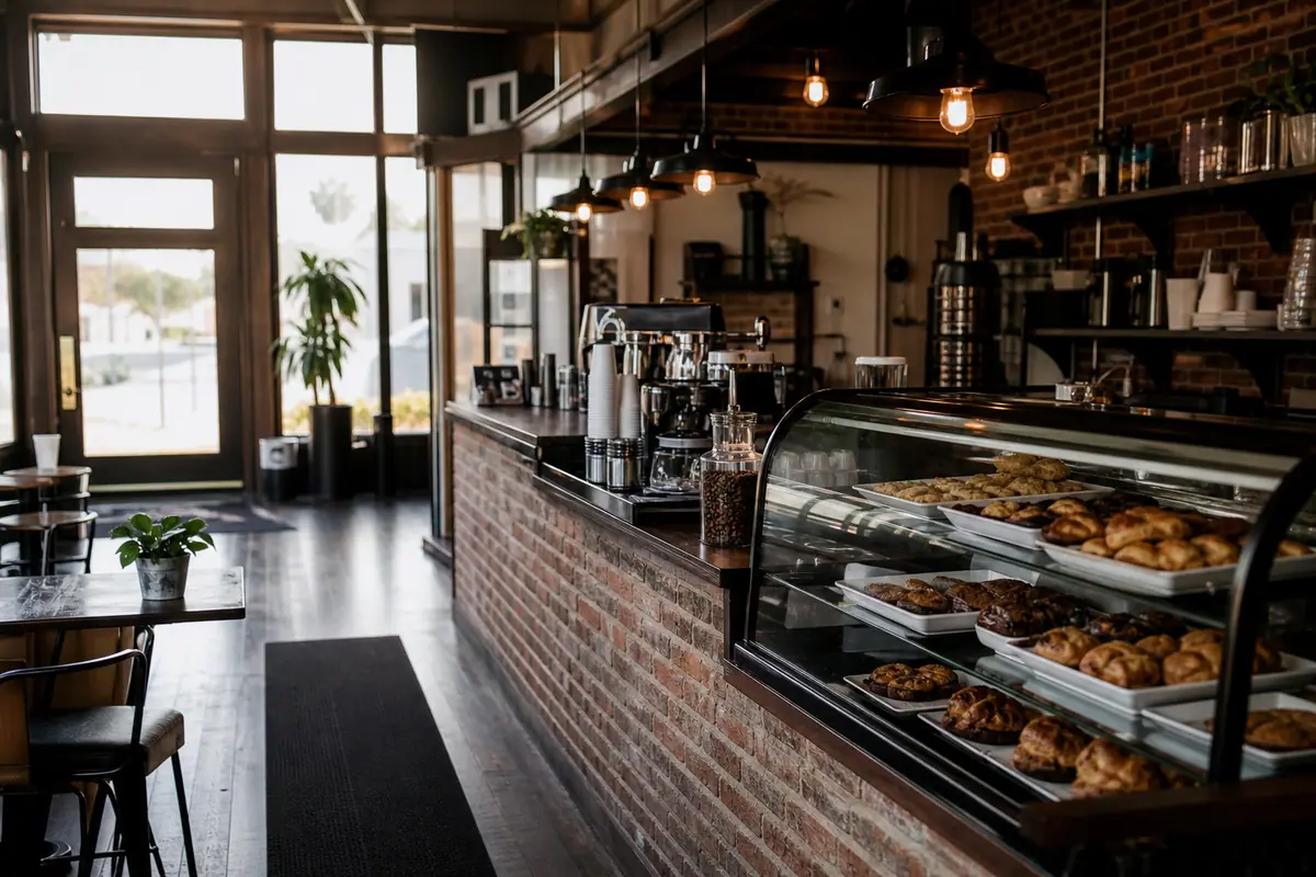 Photoreal view of The Why Coffee Shop in Niagara Falls, New York