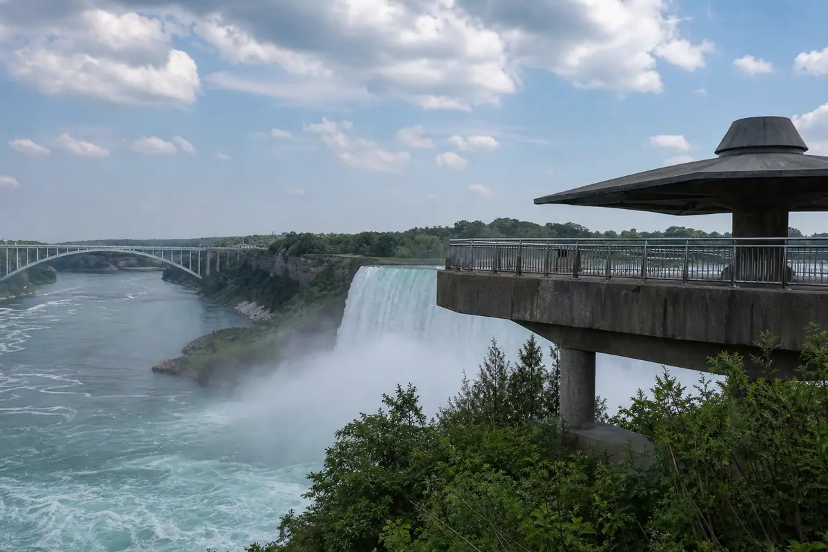Photoreal view of Niagara Falls Observation Tower in Niagara Falls, New York