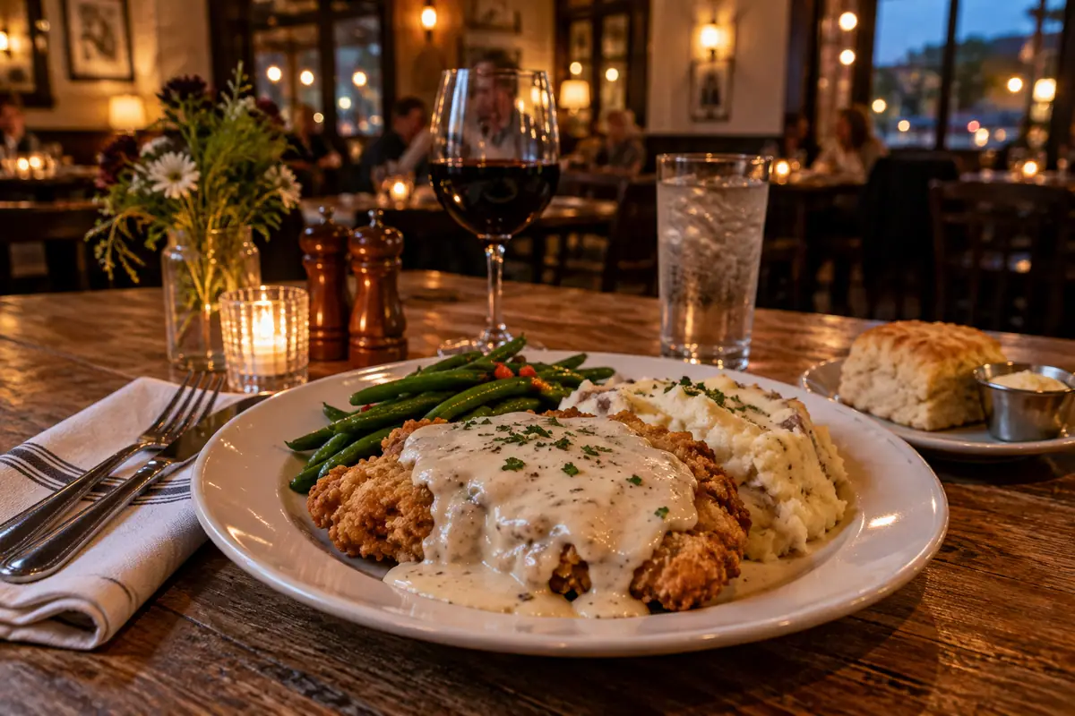Photoreal travel-editorial view of Cheever's Cafe in Oklahoma City, Oklahoma