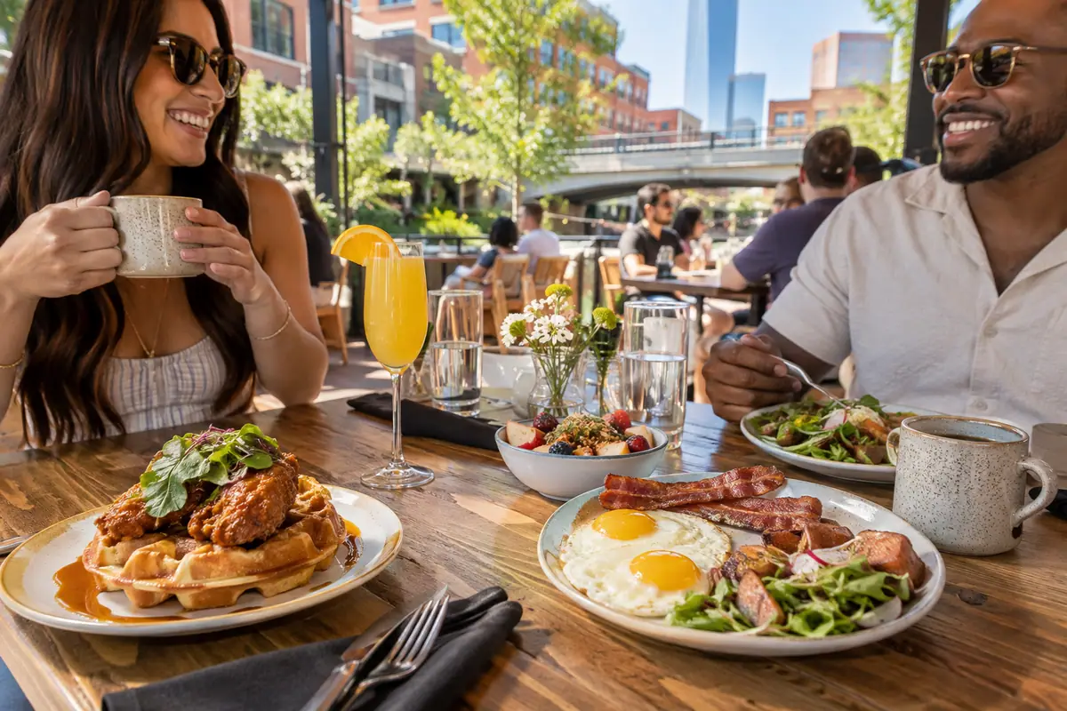 Photoreal travel-editorial view of Hatch Early Mood Food in Oklahoma City, Oklahoma