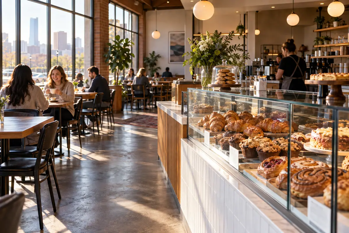 Photoreal travel-editorial view of Kitchen No. 324 in Oklahoma City, Oklahoma