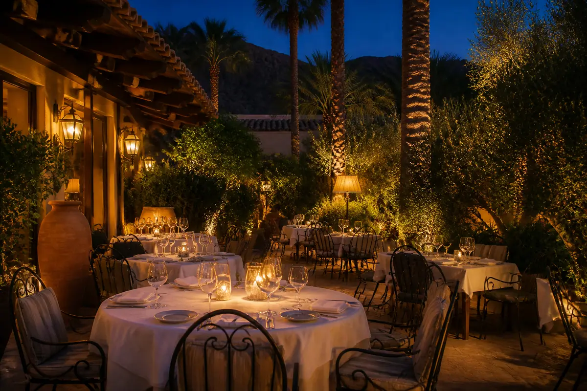 Photoreal view of Le Vallauris in Palm Springs