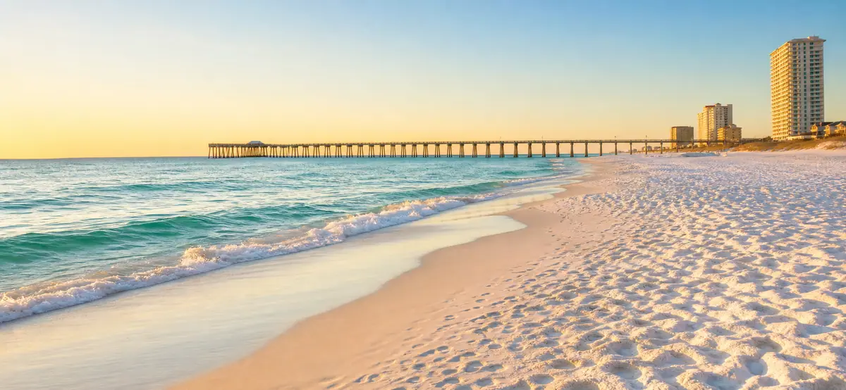 Panama City Beach travel scene