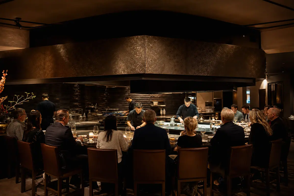 Photoreal view of Binkley's Restaurant in Phoenix