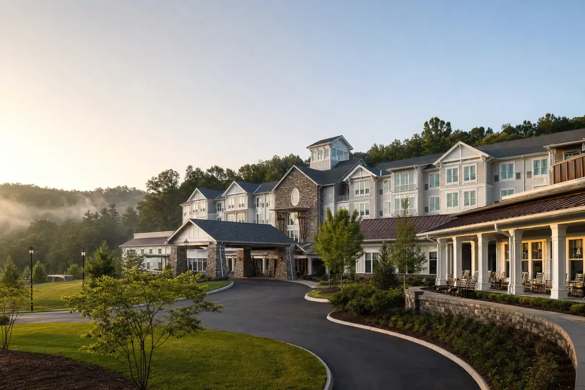 Photoreal Dollywood’s DreamMore Resort and Spa in Pigeon Forge, Tennessee