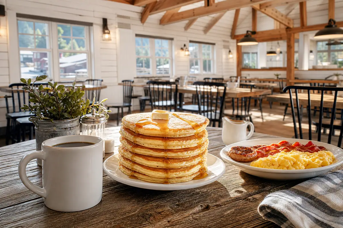Photoreal Sawyer’s Farmhouse Restaurant in Pigeon Forge, Tennessee