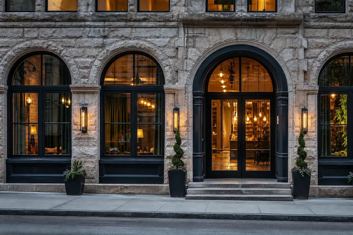 Photoreal view of The Industrialist Hotel in Pittsburgh