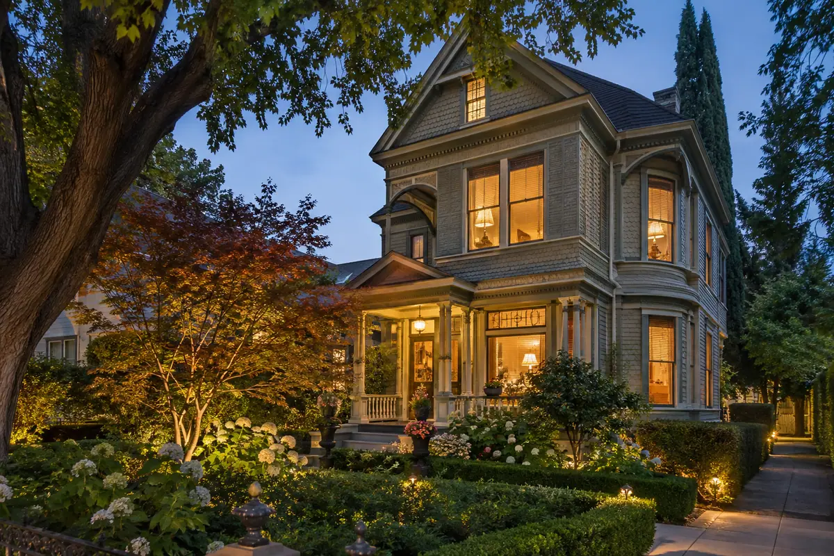 Photorealistic travel-editorial view of Inn & Spa at Parkside in Sacramento, California