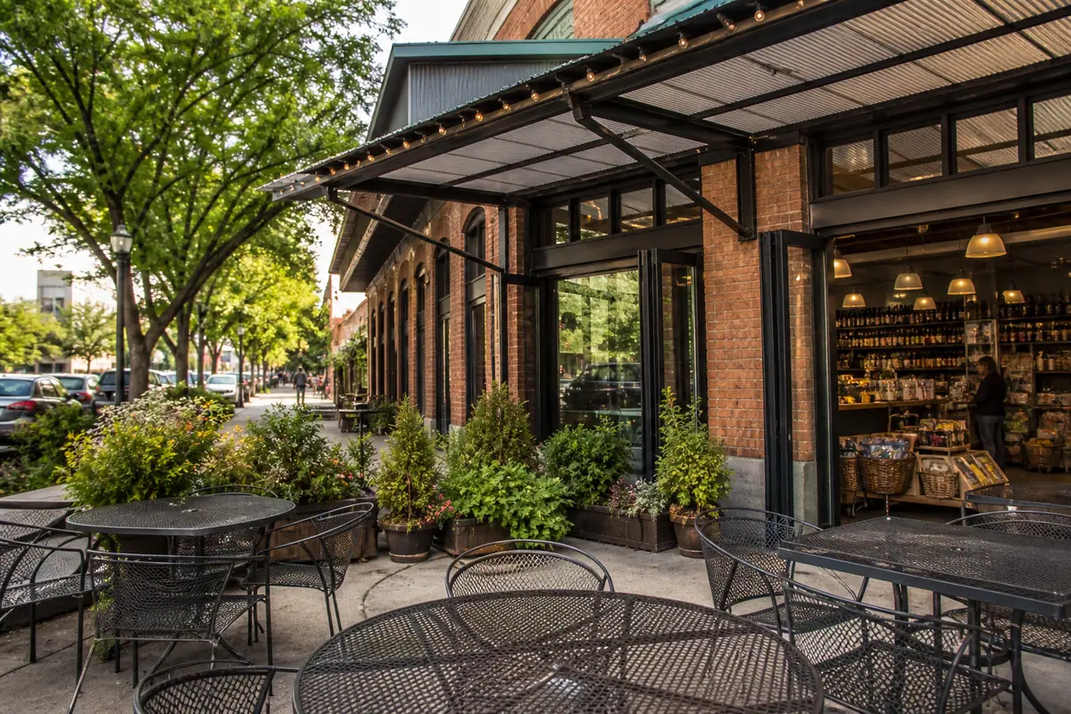 Photoreal editorial view of Caputo’s Market & Deli in Salt Lake City