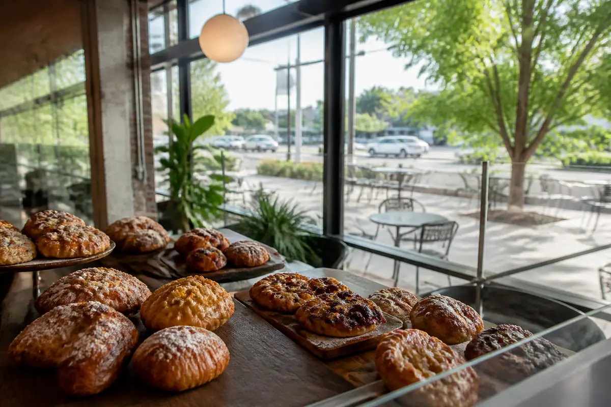 Photoreal editorial view of Eva’s Bakery in Salt Lake City