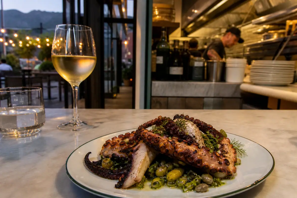 Photoreal editorial view of Manoli’s in Salt Lake City