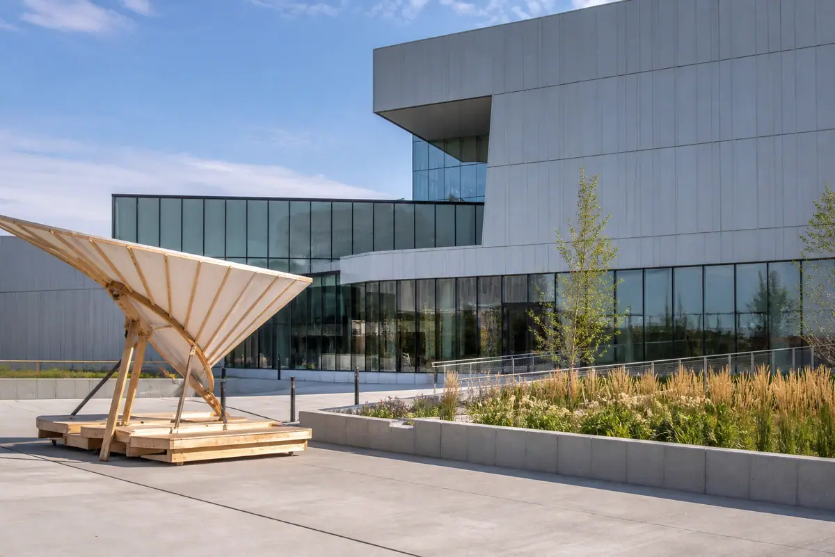 Photoreal editorial view of The Leonardo in Salt Lake City