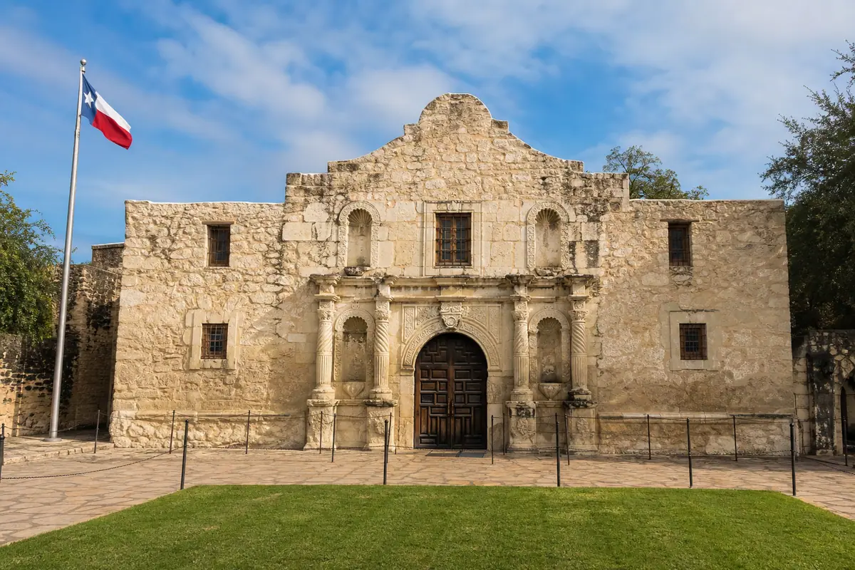 Photoreal view of The Alamo in San Antonio