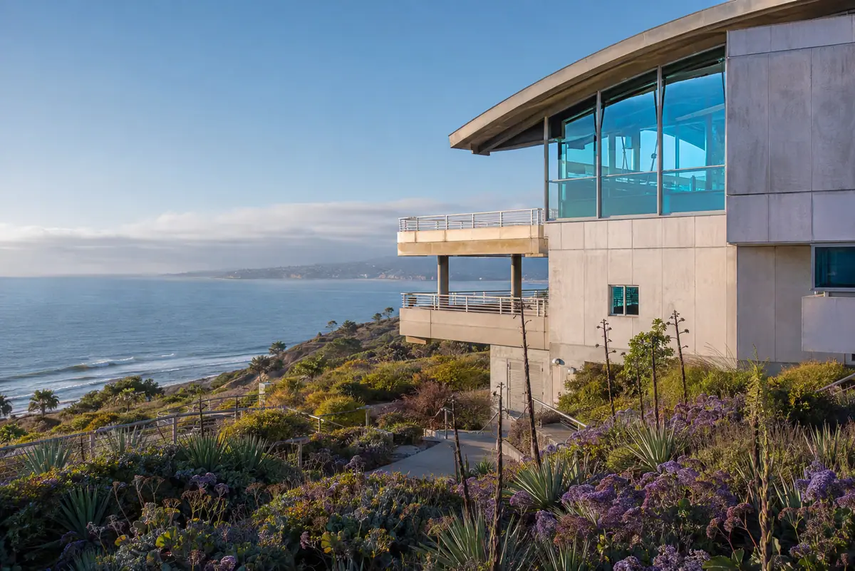 Photoreal Birch Aquarium at Scripps overlooking the La Jolla coast