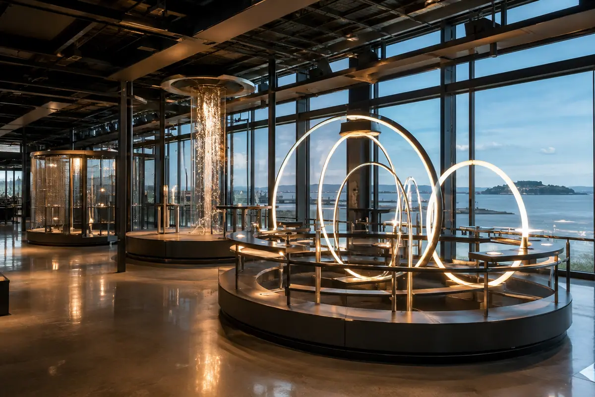 Photoreal interactive science exhibit at the Exploratorium in San Francisco