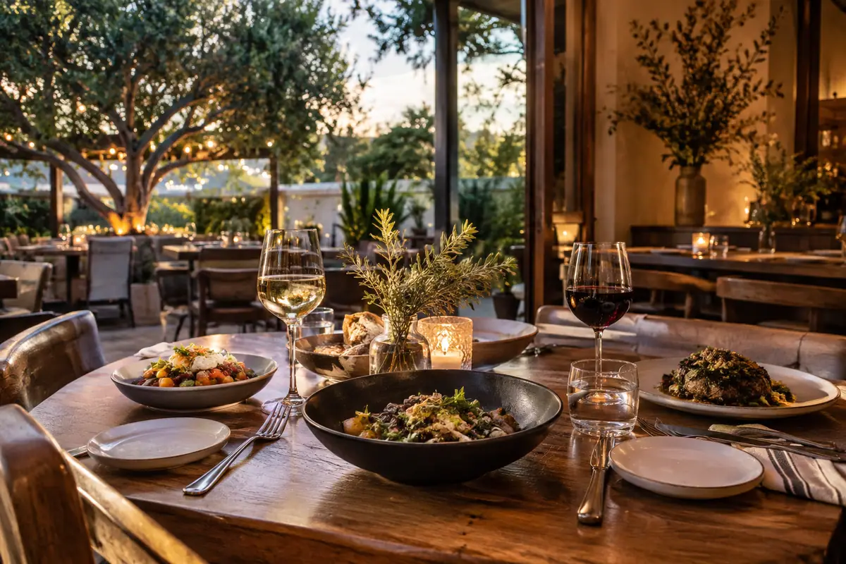 Photoreal travel-editorial view of The Table in San Jose, California