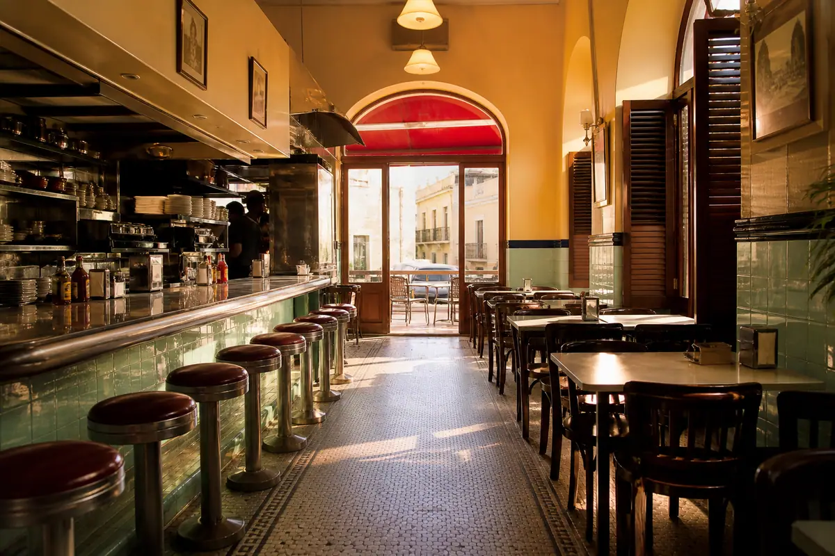 Café Manolín in San Juan