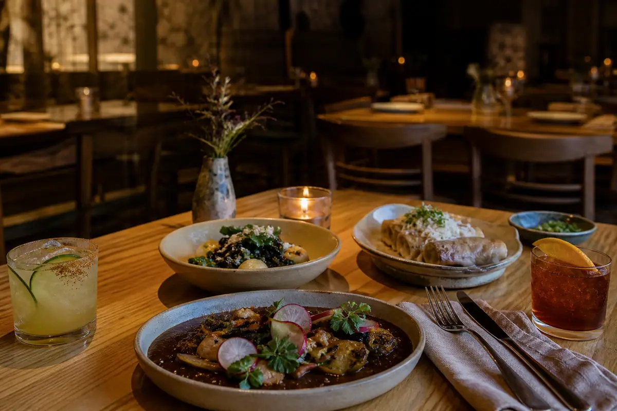 Photoreal travel-editorial view of Copal in Santa Cruz, California