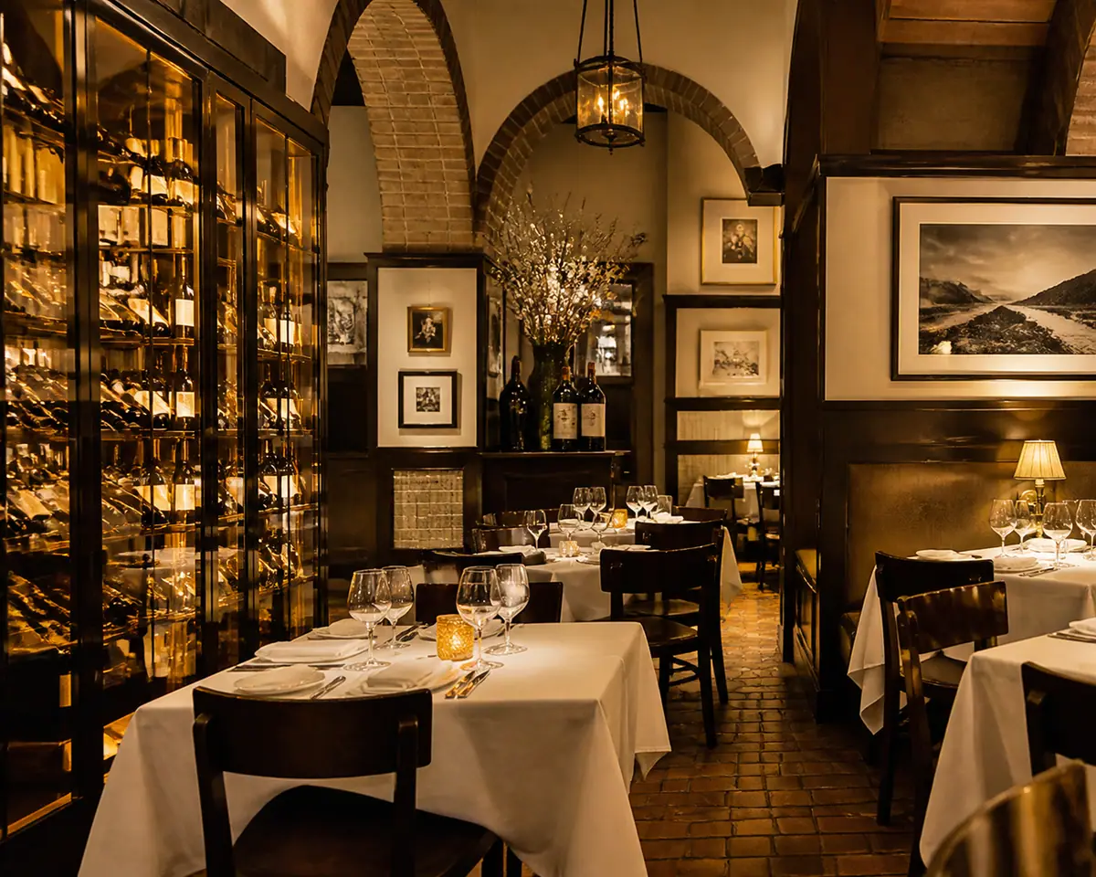 Photoreal travel-editorial view of Louie in St. Louis, Missouri