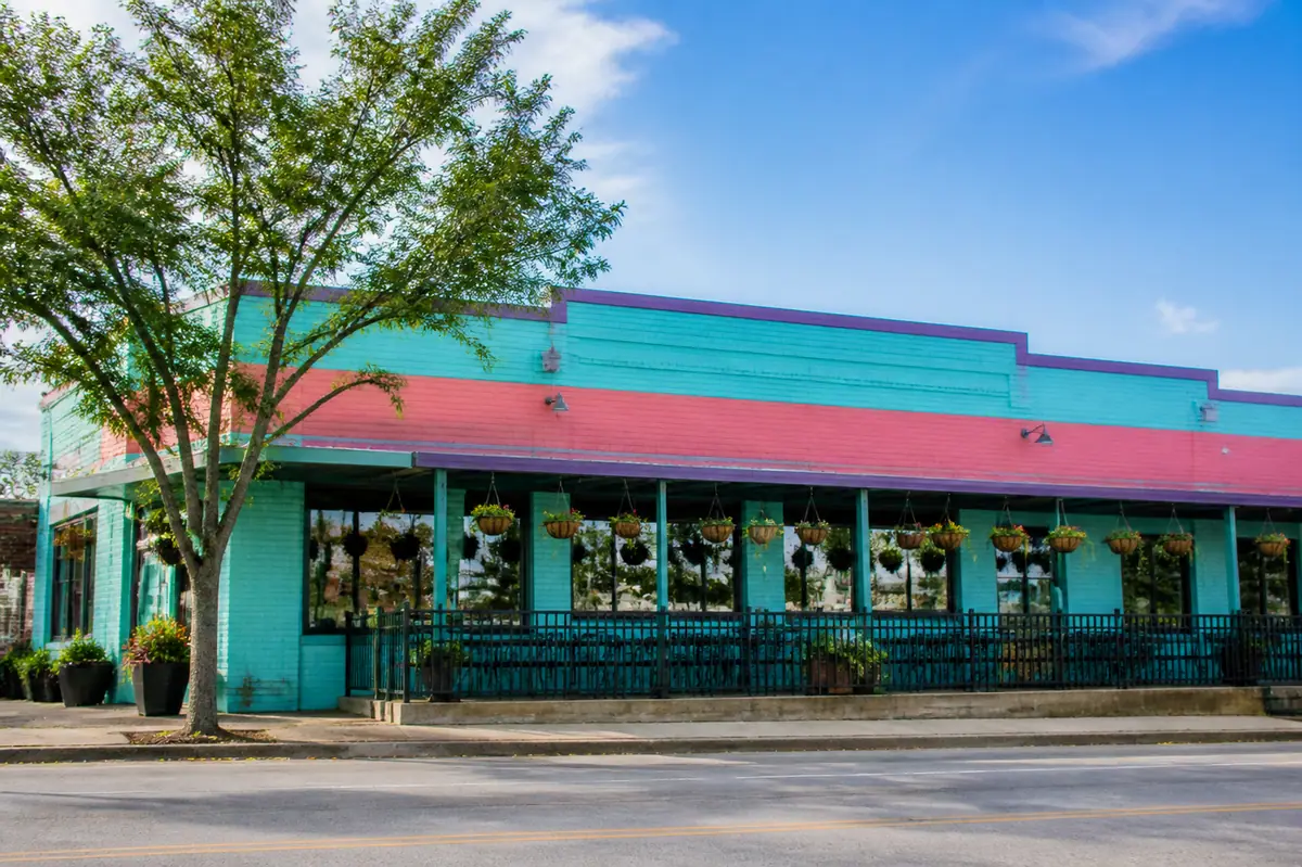 Photoreal travel-editorial view of Southwest Diner in St. Louis, Missouri