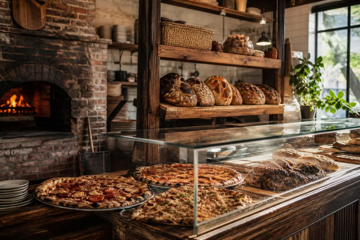 Photoreal travel-editorial view of Union Loafers Cafe and Bread Bakery in St. Louis, Missouri