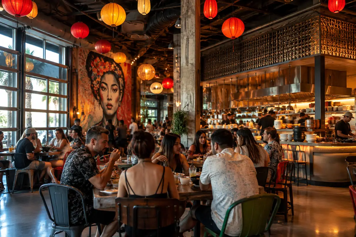 Photoreal travel-editorial view of Hawkers St. Petersburg in St. Petersburg, Florida