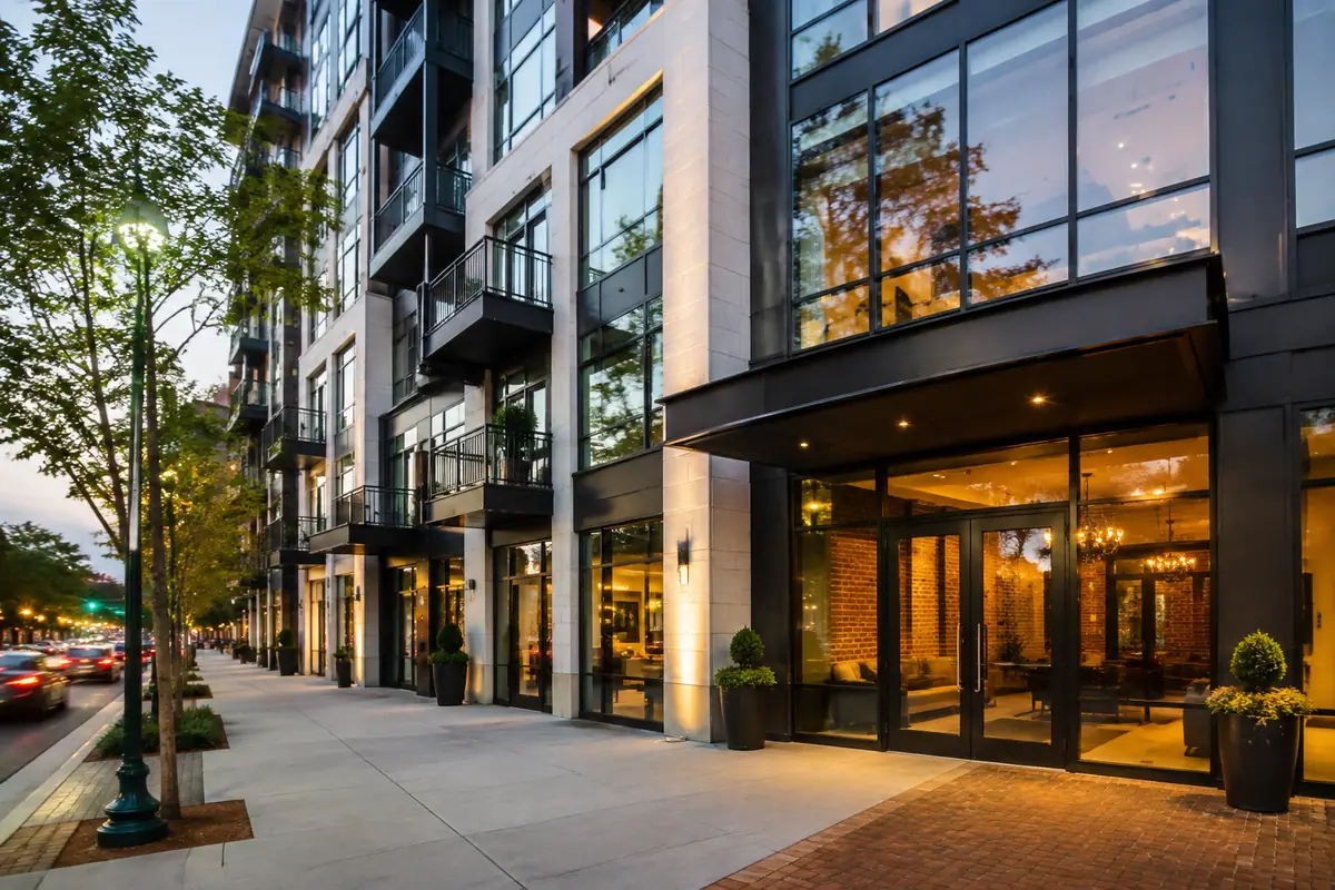 Travel-editorial view of The Flats at Front and Union in Traverse City, Michigan