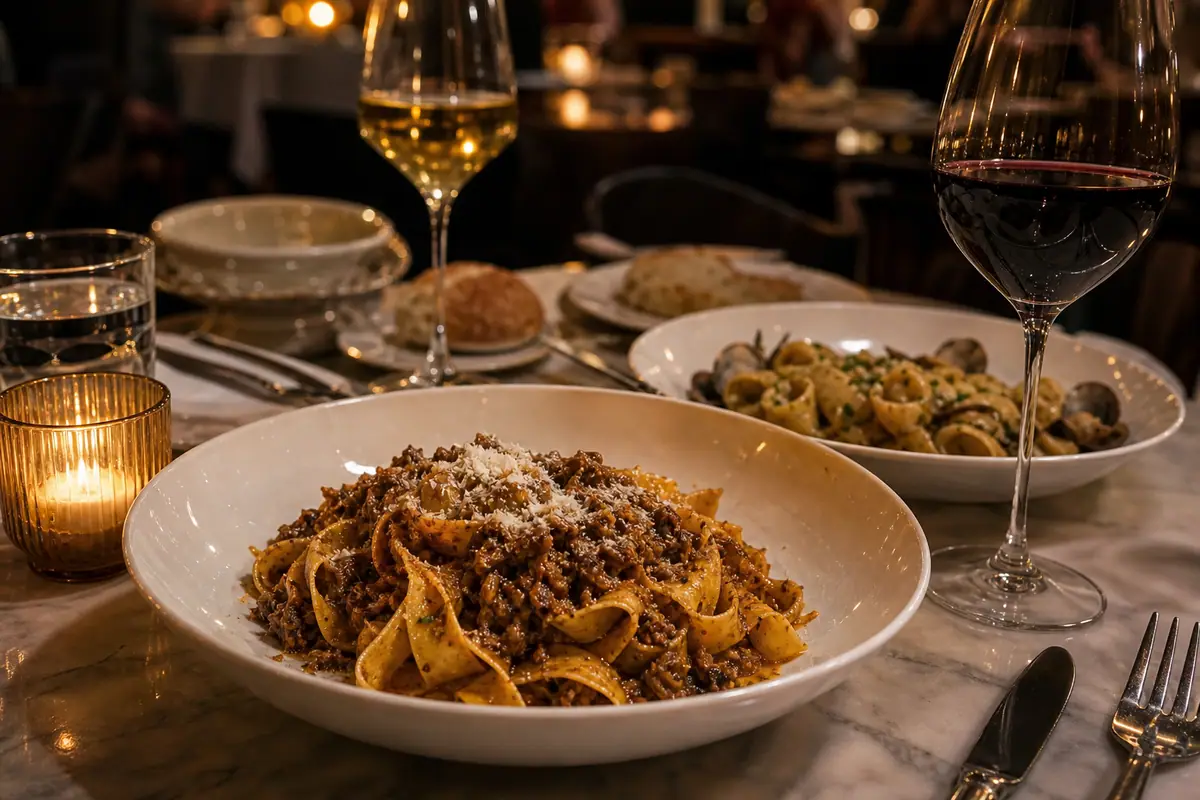 Photoreal dining scene representing L'Ardente in Washington, DC